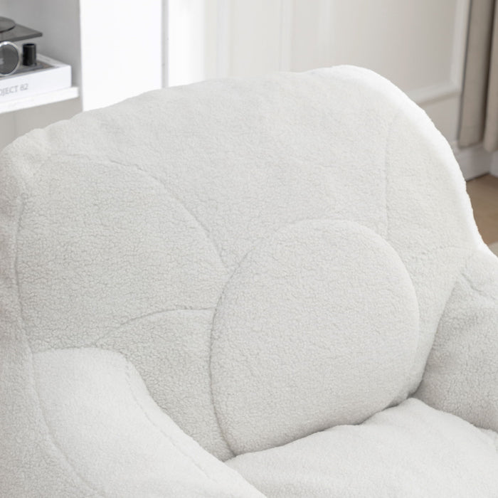 Comfy Bean Bag Chair With Filler, Fluffy And Cozy Seating