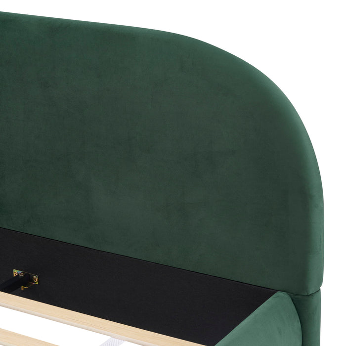 Simple Modern Bedroom Double Upholstered Bed