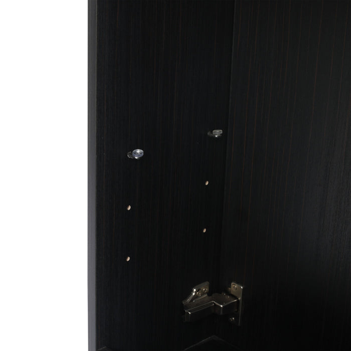 Freestanding Bathroom Vanity With Sink And Storage Rack, Soft Close Doors Base With Basin