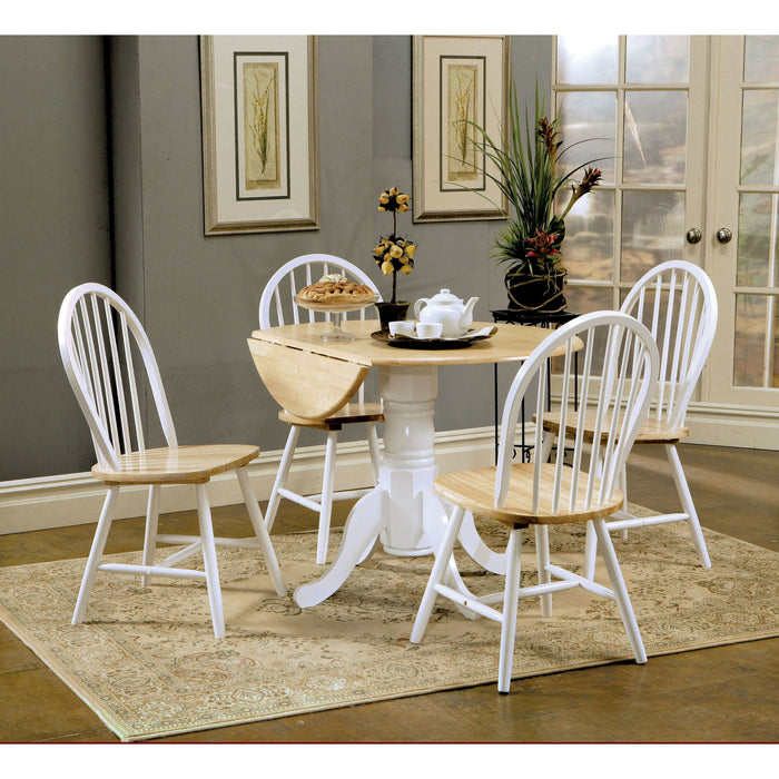 Spindle - Back Side Chairs (Set of 4) - Natural