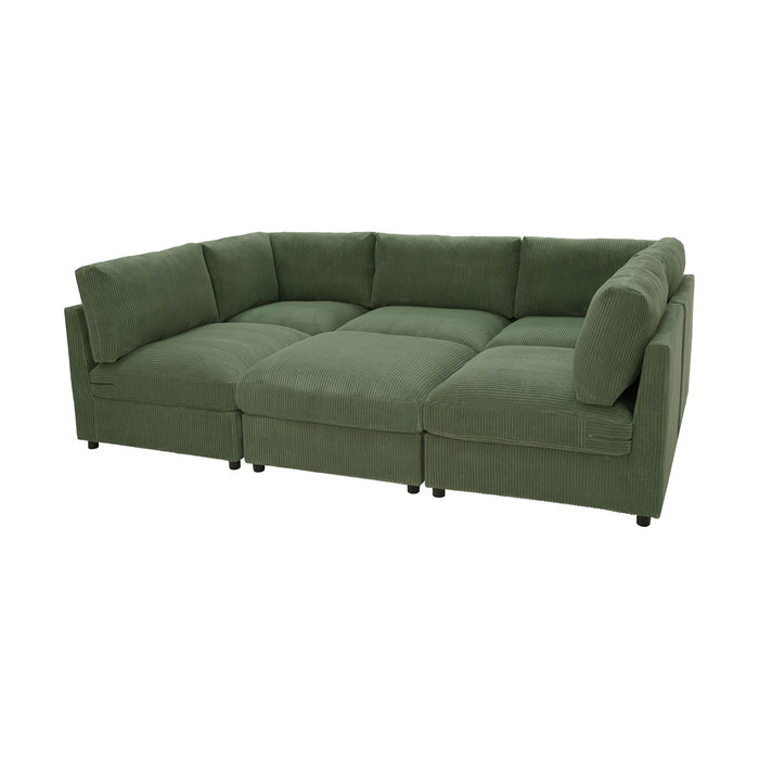 Modern Reversible Modular Sectional