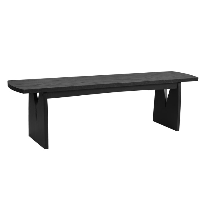 Dining Bench For Kitchen - Black
