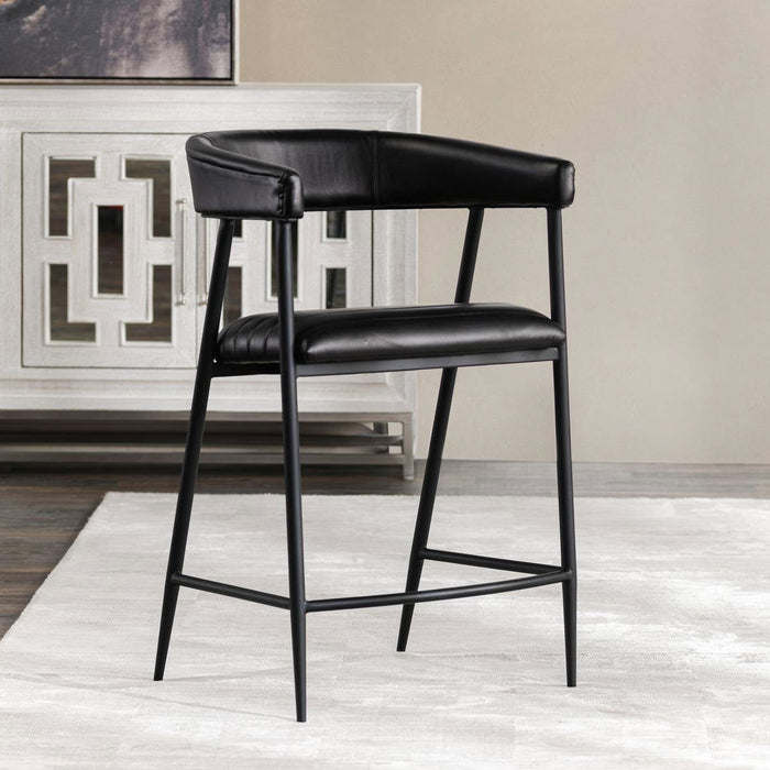 Preston - Counter Stool - Midnight Raven