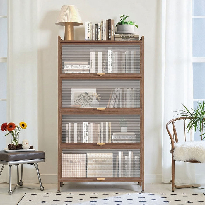 Flip Doors Cabinet, With Ample Storage Space