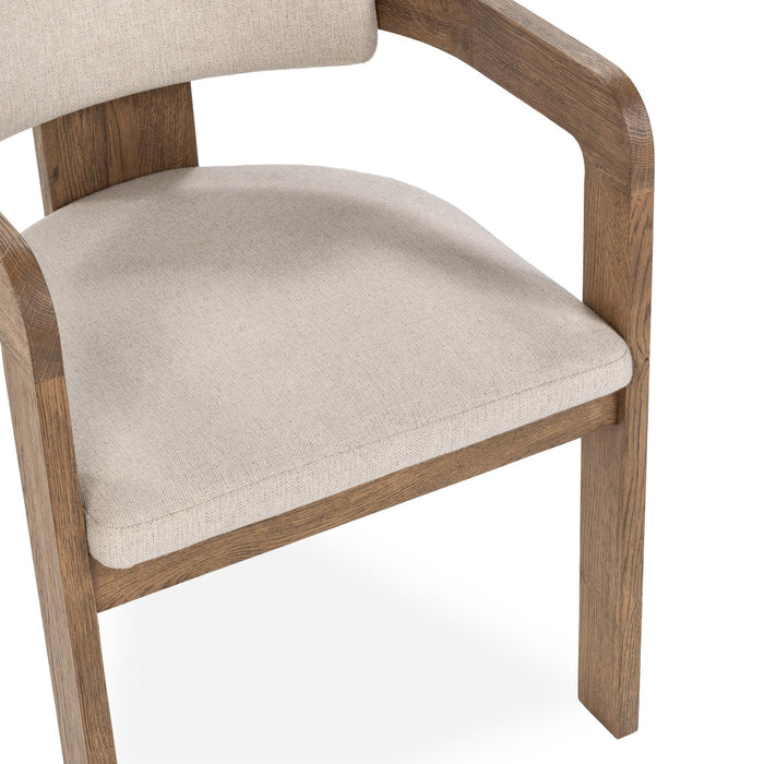Labelle - Dining Armchair - Tan Oak