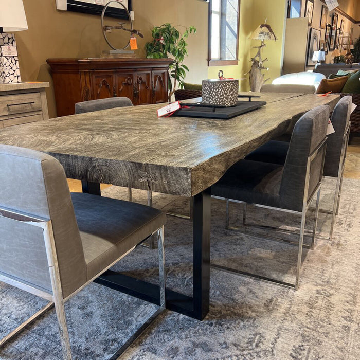 Grey Live Edge DR Tbl