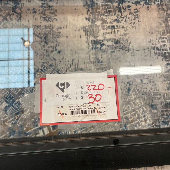 Black Frame GT Coffee Tab