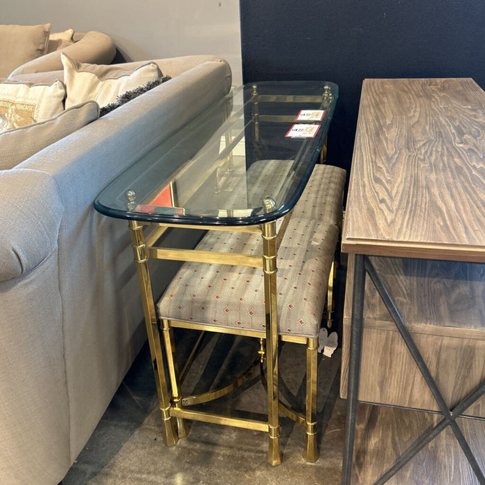 Harden Gold Console Table