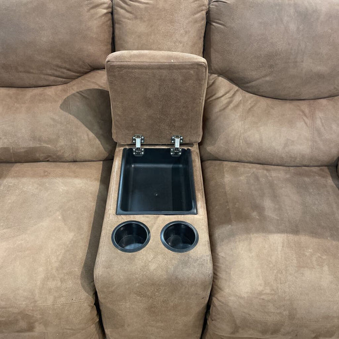 Brown Micro Fiber Sofa