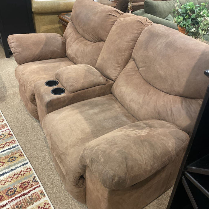 Brown Micro Fiber Sofa
