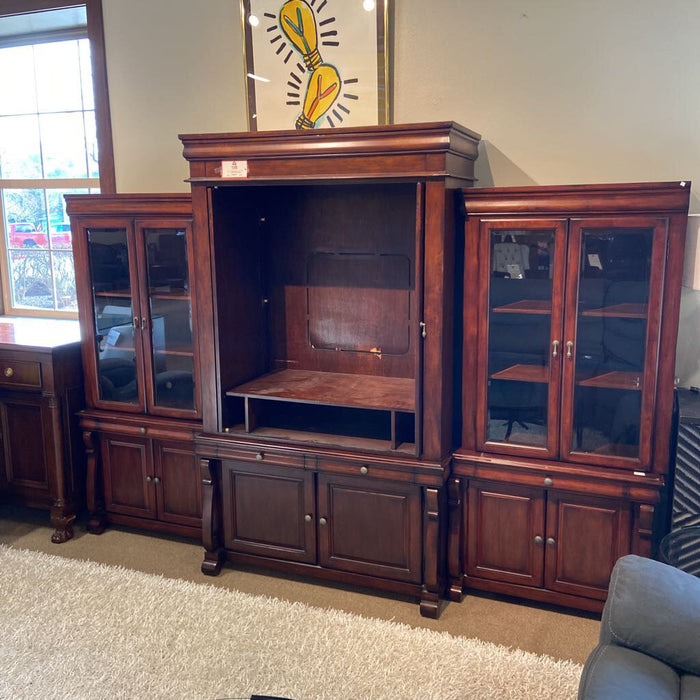 Cherry Wood 6PC Ent Center (LHH)