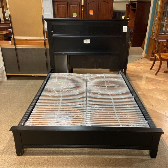Queen Black Bed Frame (LAH)