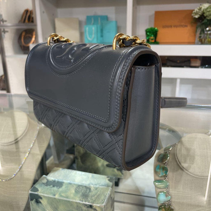 TORY BURCH CONVERTABLE FLEMMING GRAY