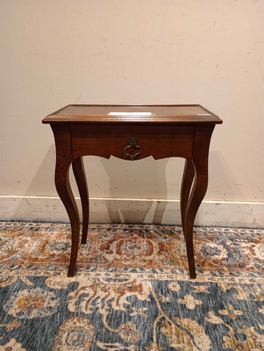 Small Brown 1 Drawer End Table (S)