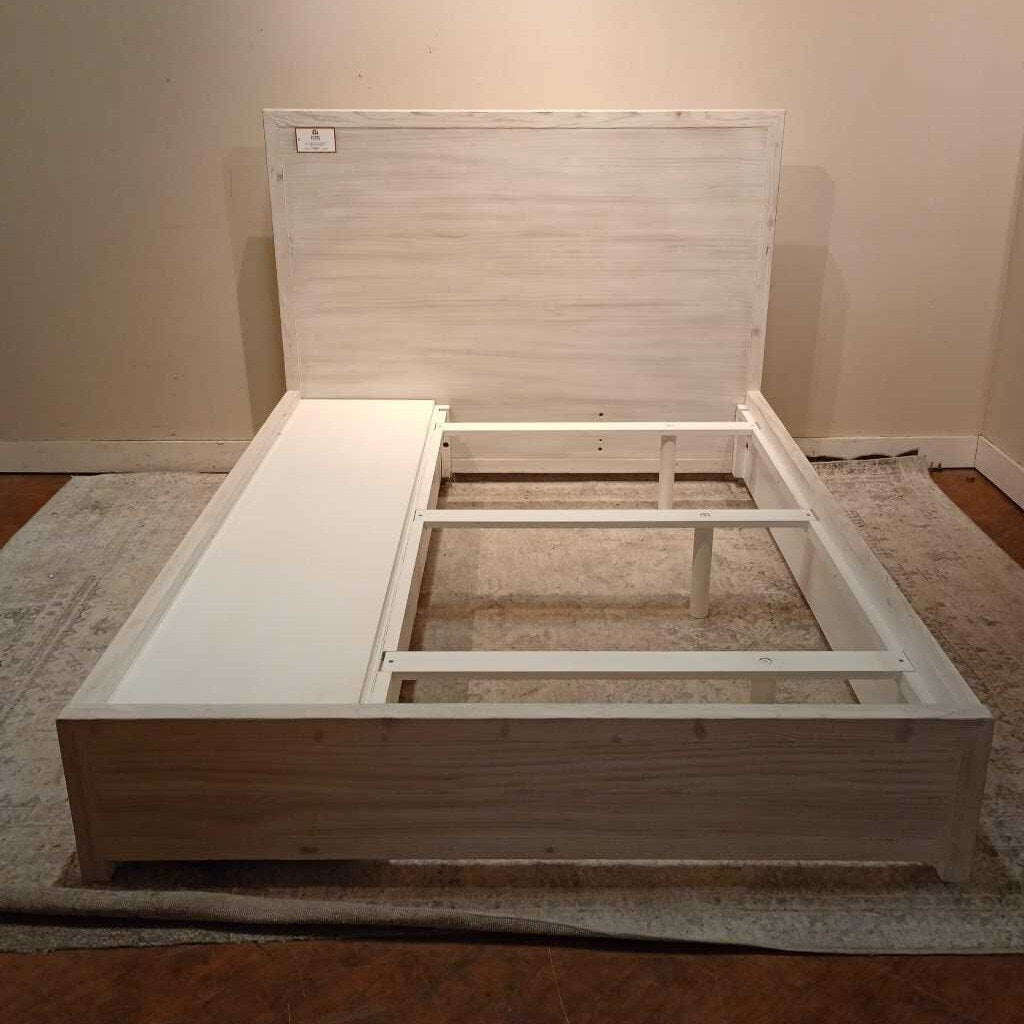 Restoration Hardware White Bed Frame (THH)