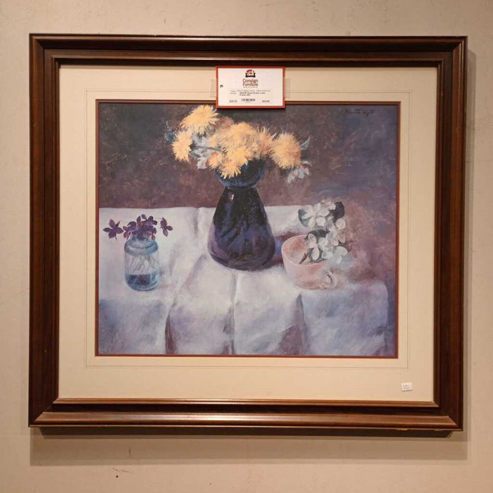 Black Flower Vase Frame (AH)