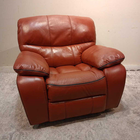 Red Leather Recliner