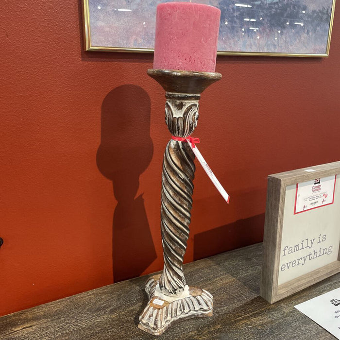 Brown Candle Holder (S)