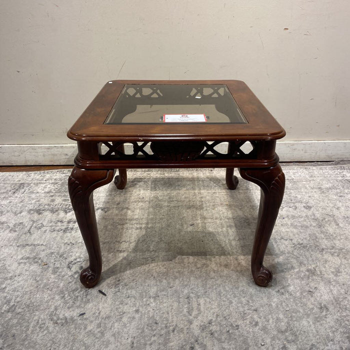 DW End Table w/ Glass Insert (CI)