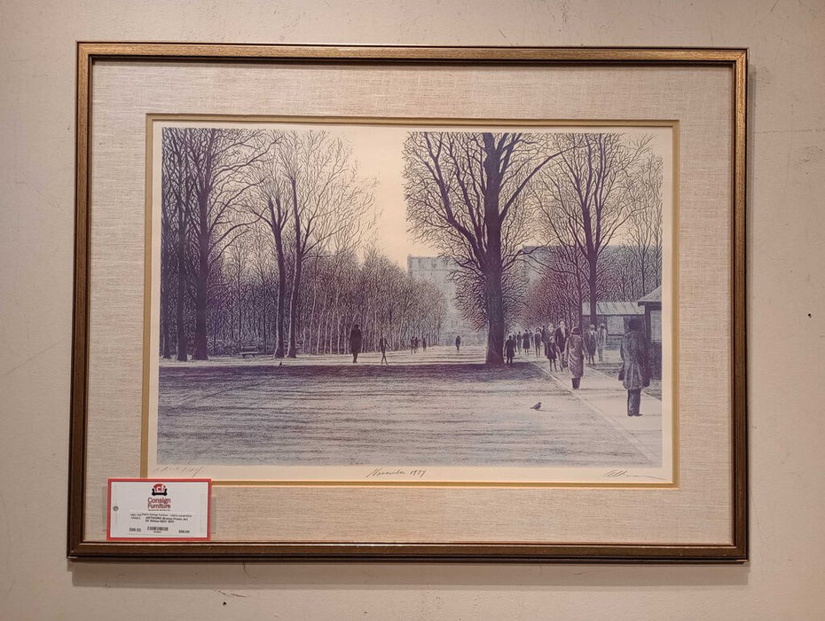 Bronze Frame Art Of Winter-NOV 1979