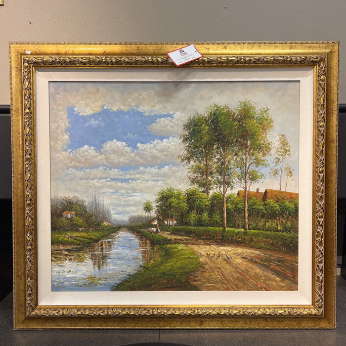 Gold Frame Landscape Canvas (CIH)