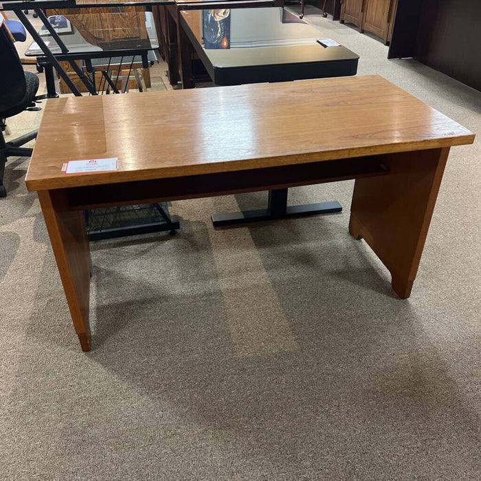 DW GT Table + 6 Black Leather Chairs (BBKH)