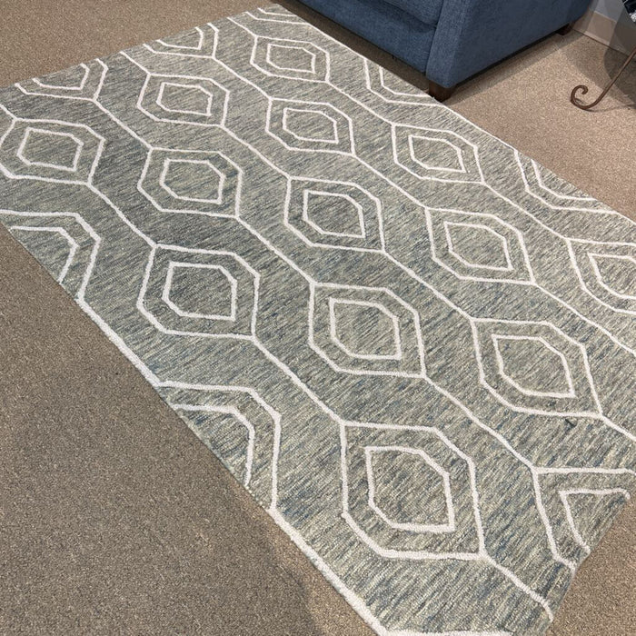 38259 Dark Grey/ Gold 5x8