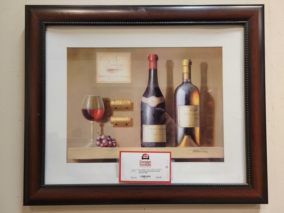 Wine Bottle Small Artwork