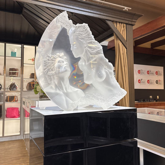 Acrylic Statue W/ Light Stand