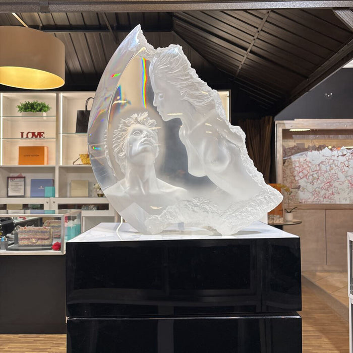 Acrylic Statue W/ Light Stand