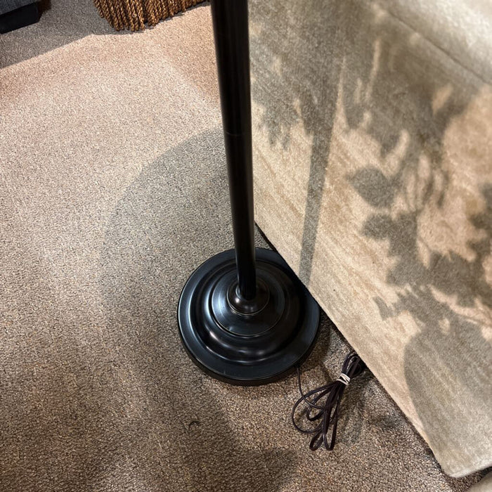 Black + Marble Floor Lamp