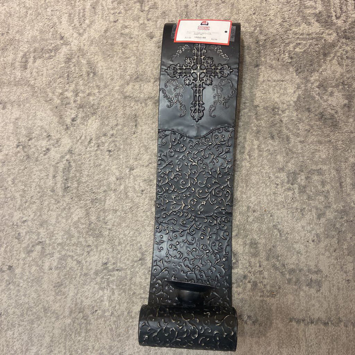 Metal Candle Holders W/ Grass Shrouds