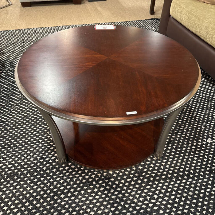 DW + Silver Trim Coffee Table (TL)