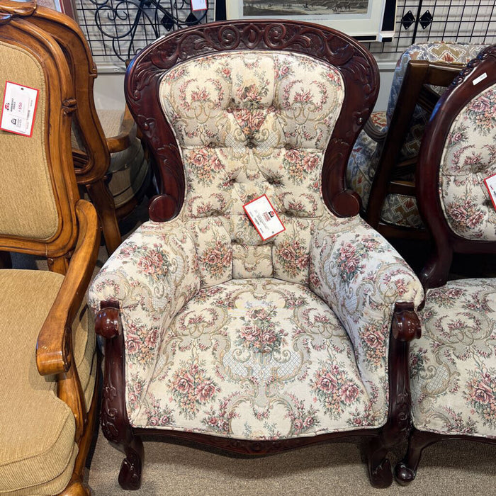 Matching DW Floral Armchair (BIH)