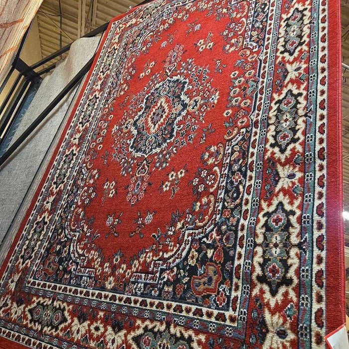 8 x 5 Red Ornate Rug (BLH)