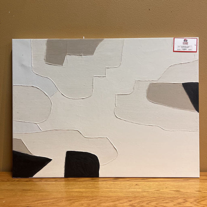 Black +White Canvas Artwork (BLH)