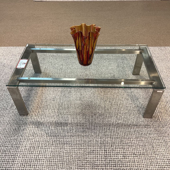 GT Silver Base Cocktail Table