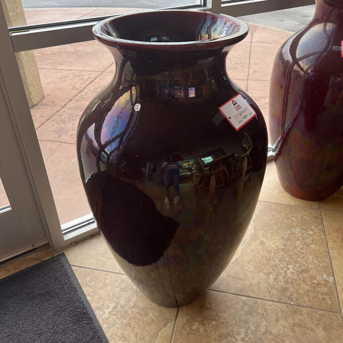 Large Maroon Vase (CSH)