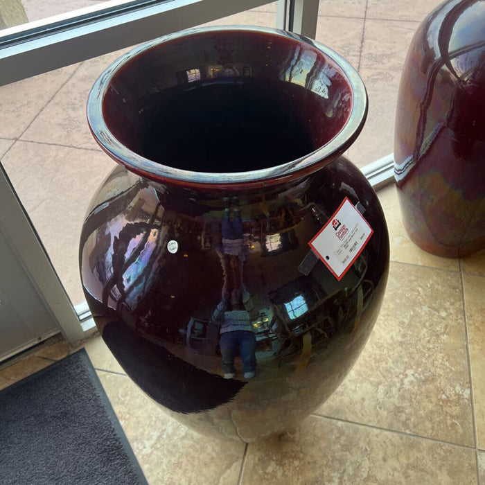Large Maroon Vase (CSH)