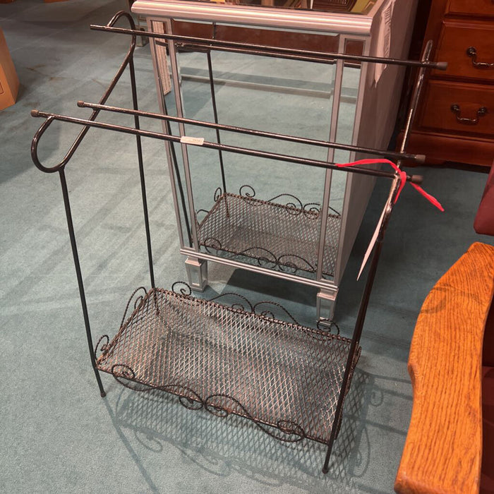 Black Metal Quilt Rack (CI)