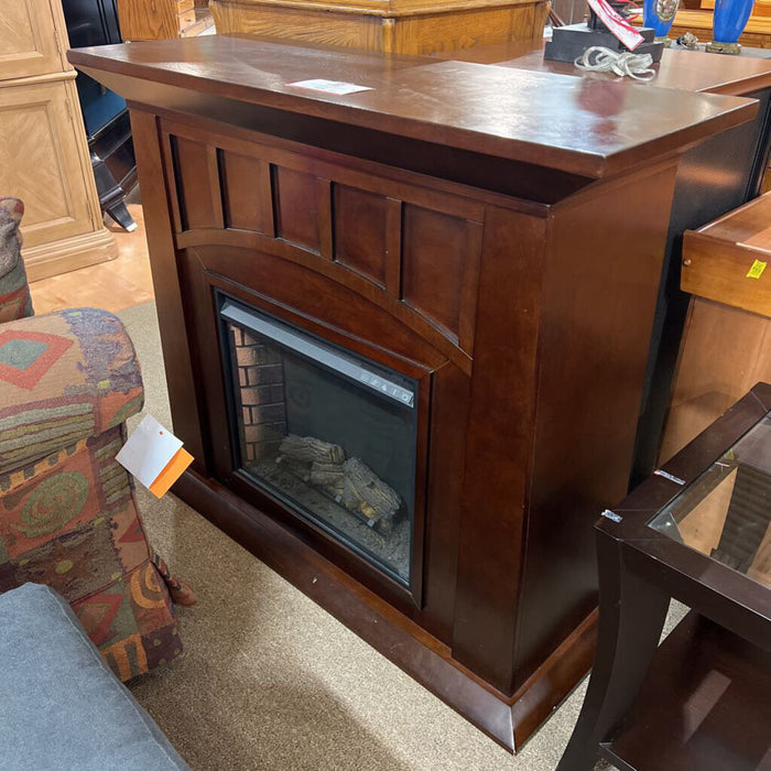 Faux Brown Fireplace (LCH)