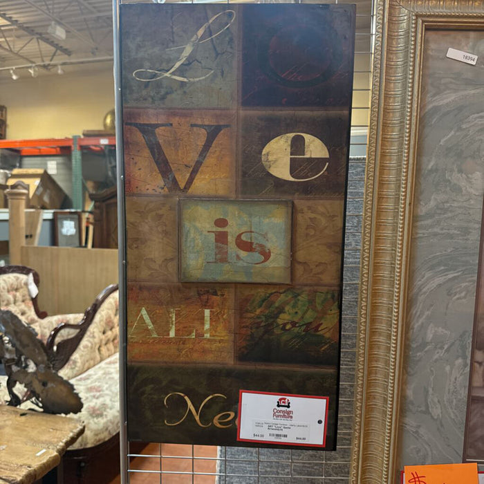 "Love" Quote Artwork(LH)