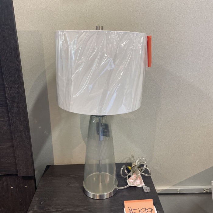 Powdered/Textured Glass Lamp (LC)