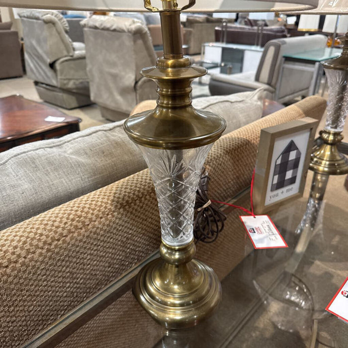 Glass/Brass Lamp (LC)