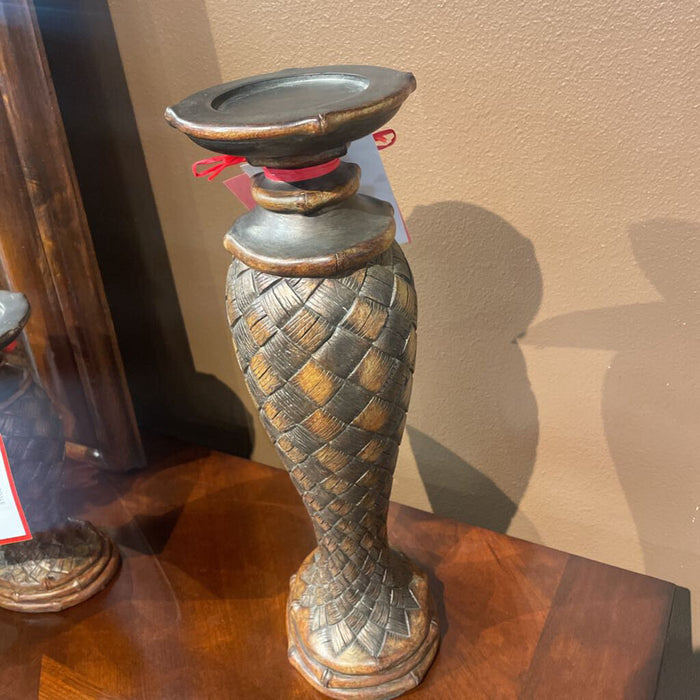 Medium Woven Candle Holder (S)