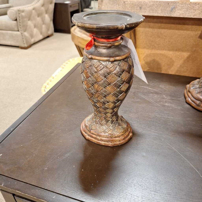 Small Woven Candle Holder (S)