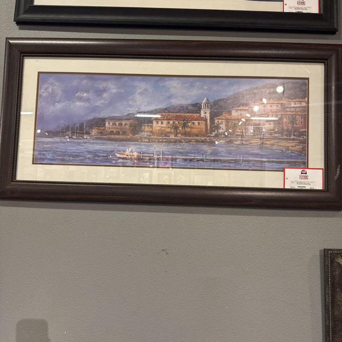 Dock & City Waterfront Artwork (AS)