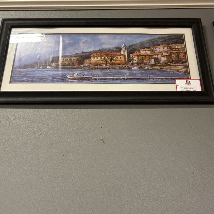 Dock & City Waterfront Artwork (AS)