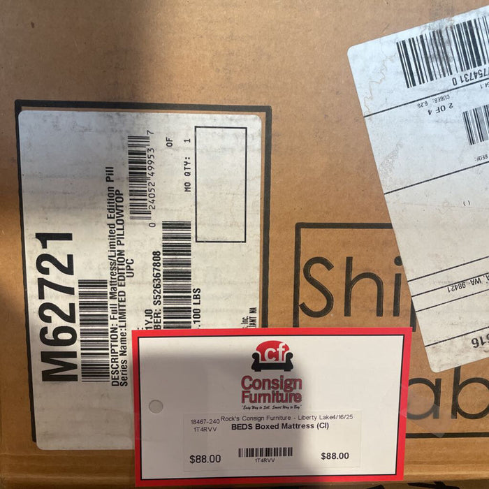 Boxed Mattress (CI)