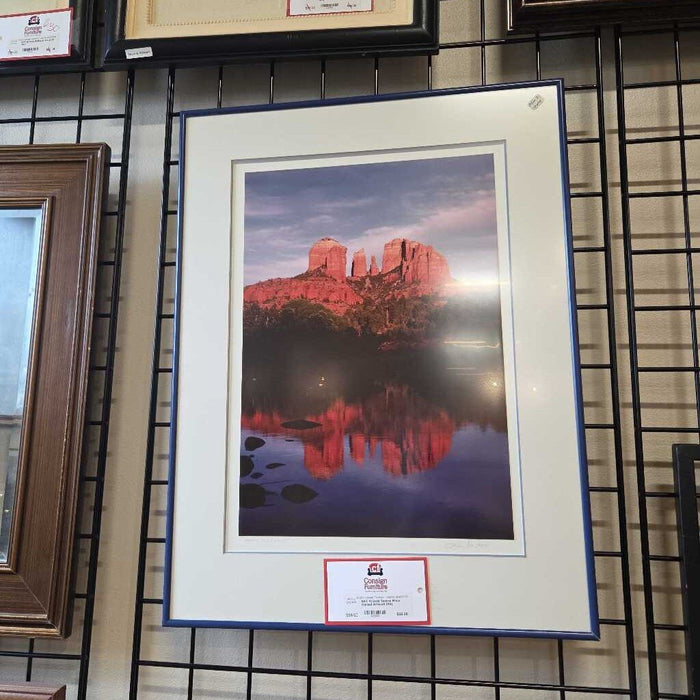 Arizona Sedona Rock Framed Artwork (AS)
